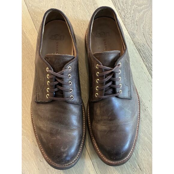 UGG Other - UGG Treadlite Jovin Brown Leather Oxford Shoes 1018689 Men's US Size 10